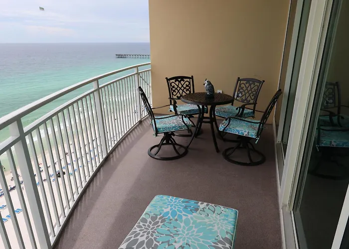 Aqua 1504 Beachfront Condo With Free Beach Chairs